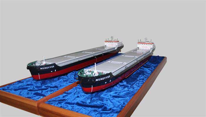杂货船模型
