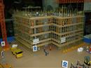 Construction site construction scene