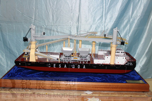 转运驳船模型图1