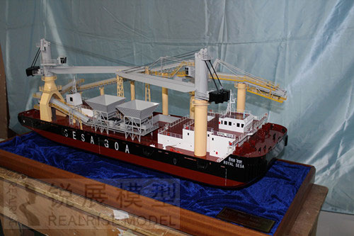 转运驳船模型图2