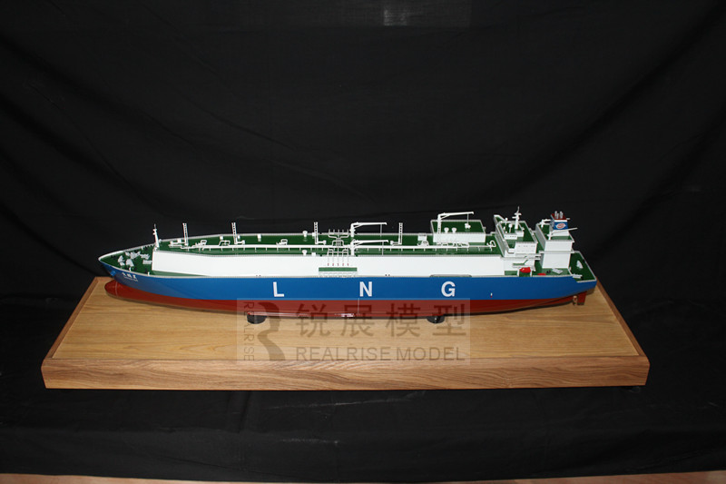 LNG ship mockup