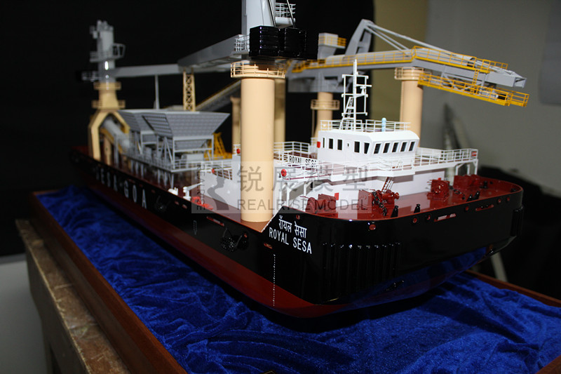 转运驳船模型
