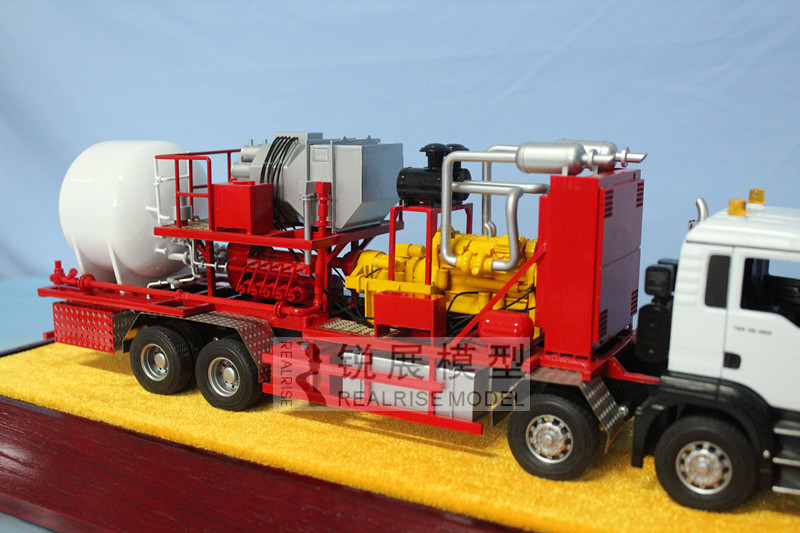 液氮泵车微缩模型
