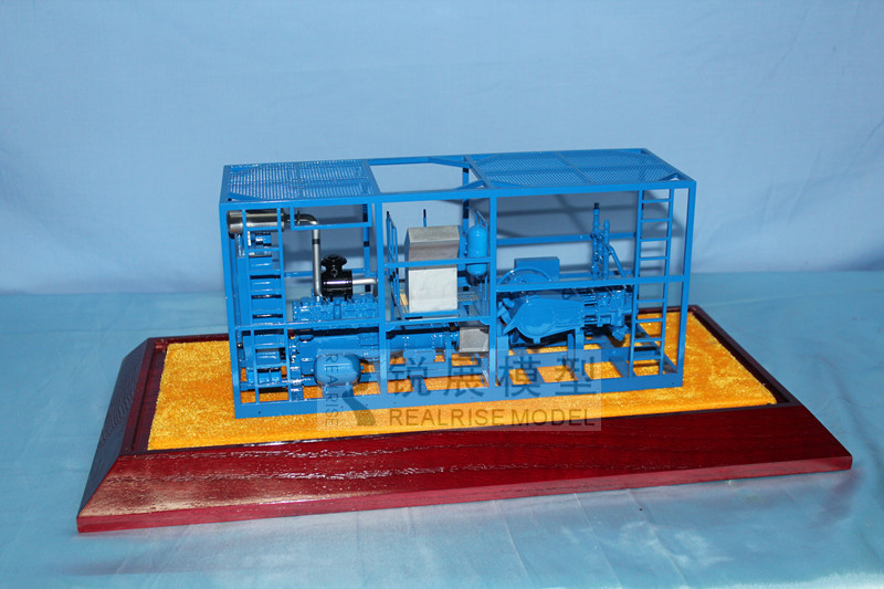 酸化泵橇微缩模型