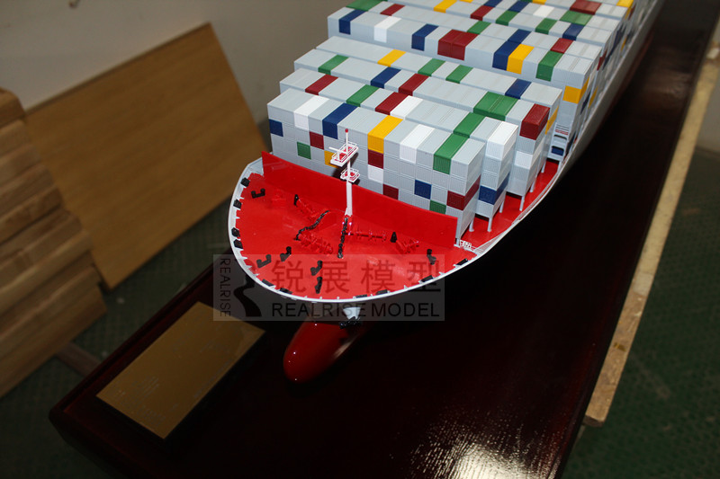 8800 TUE Container Ship Mockup