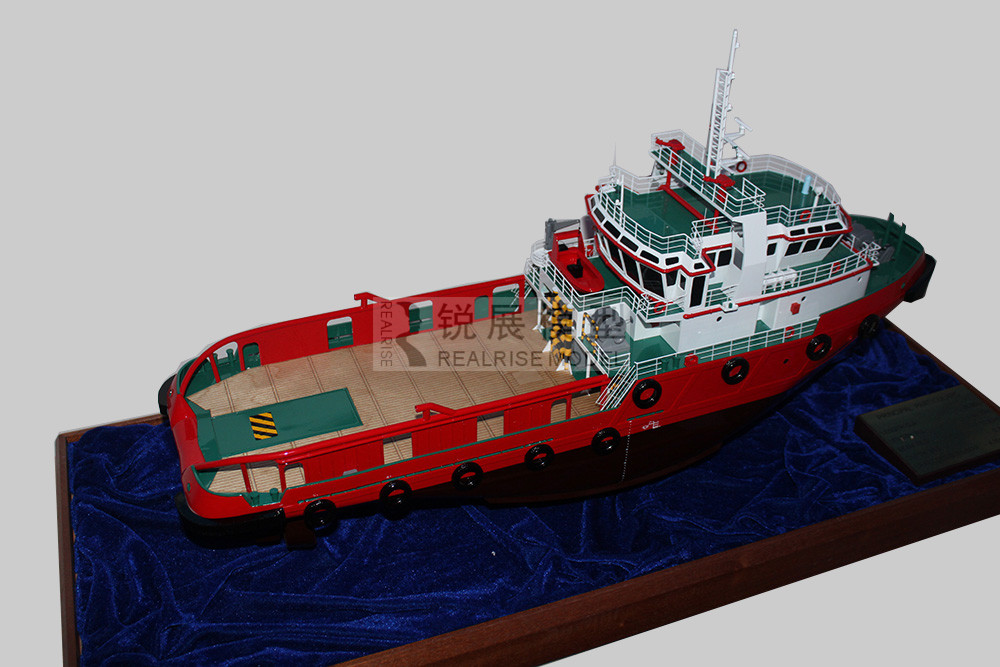 1×60Offshore Tug Boat Mockup