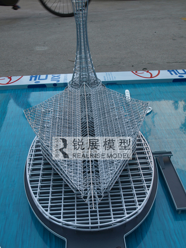 Steel structure model 