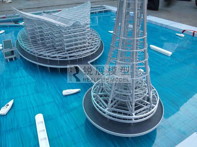 Steel structure model 