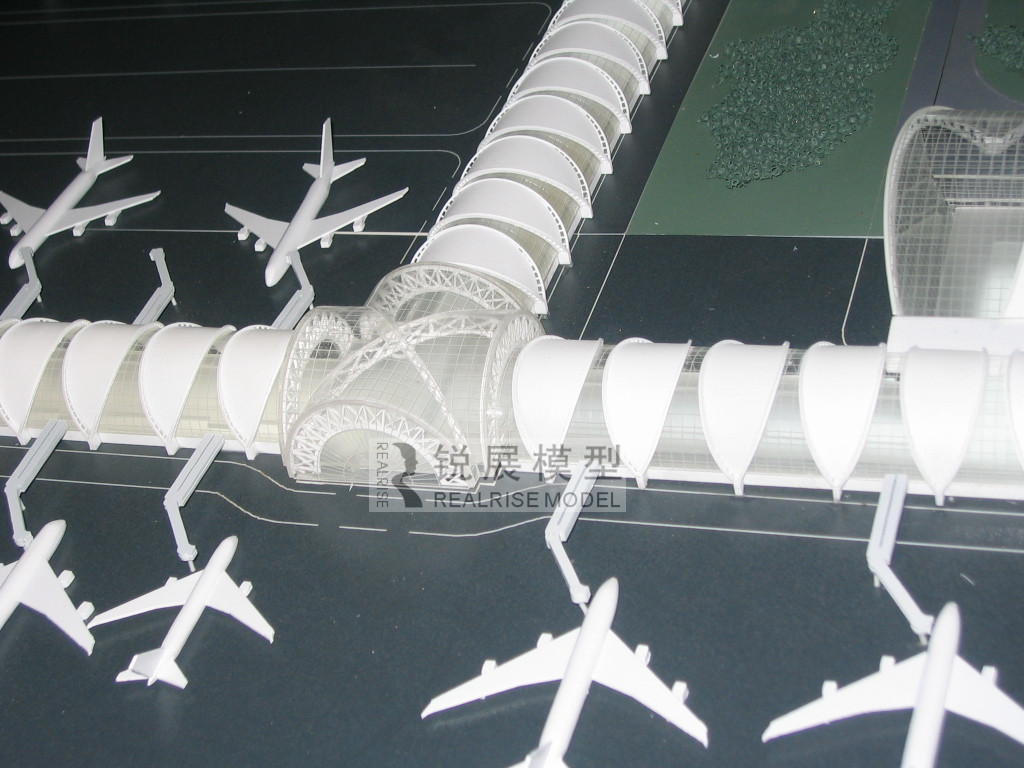 Chengdu airport design model 