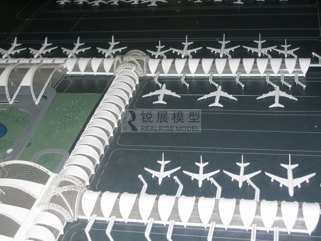 Chengdu airport design model 