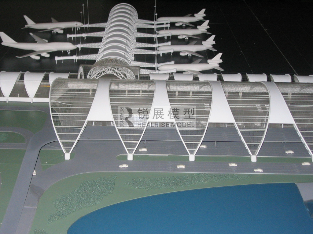 Chengdu airport design model 