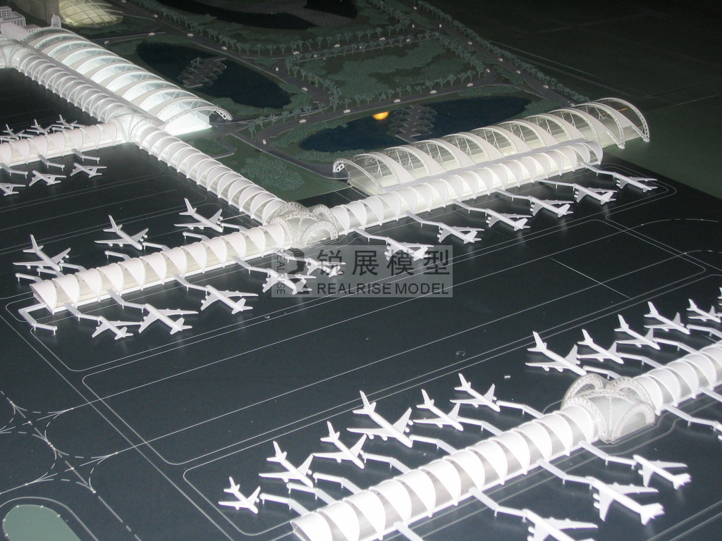 Chengdu airport design model 