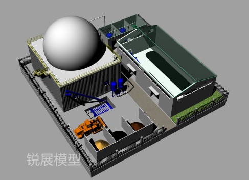 发酵炉模型